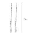 Earrings Tarnish-resistant Elegant Alloy Women Elegant Cocktail Rhinestone Earrings for Party. 