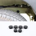 Chassis Cap-6 * Chassis Plug Covers-Black. 