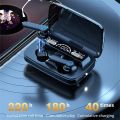 M19 TWS Gaming Wireless Bluetooth 5.1 Earbuds With Touch Control and 2000 mAh Powerful Battery. 