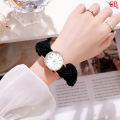 Stylish Scrunchies Watch for Girls - Fashionable Analog Wristwatch with Trendy Hair Scrunchie Band Stylish Girl Watch SB FIT®. 