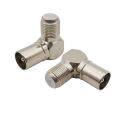 1PCS - RG6 F Type Coaxial Cable Connector For TV Satellite Antenna Coax Cable. 