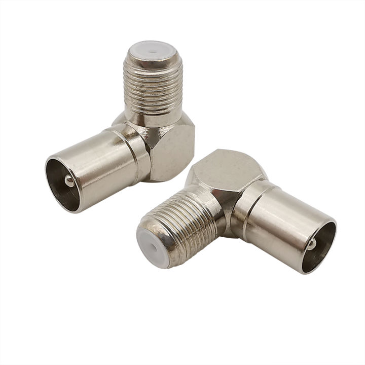 1PCS - RG6 F Type Coaxial Cable Connector For TV Satellite Antenna Coax Cable