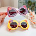New Sunglasses For Children Girls Fashion Cartoon Baby Shading Sun Glasses Kids Cat Eye Little Cat Shape Glasses UV400 Eyewear. 