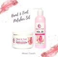 Moon Touch Hand & Foot Best Skin Polish Set - Small - For Men & Women -  All Skin Types. 