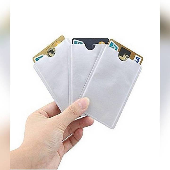 Pack Of 03 Atm Card Covers (Pvc) - Stylish Protection For Your Cards In Trendy Designs, Premium Quality Card Holders
