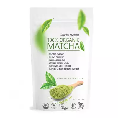 Pure Matcha Green Tea Powder 100% Organic Culinary Grade for Cooking ...