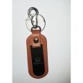 Honda Car Key Chain Leatherite - Keychain with Honda Monogram (1 Piece). 