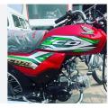 HONDA 70cc tanki/tapy stickers set. 
