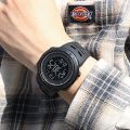 Mens Sports Watch Outdoor Sports Watches Multifunction Digital LED Military Dual Time Back Light Stopwatch Waterproof Wristwatches for Man.. 