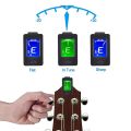 Guitar Capo Tuner Fit for Ukulele Violin Electric Bass Acoustic Guitar with Picks and Pick Holder Guitar Accessories. 