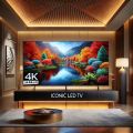 ICONIC 40MBL12 Vertex Series | 40-Inch Bezel-Less Android Smart LED TV | Voice Remote |BT | 1-Year Warranty. 