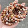 Jingdong Jewelry Color Coral Jade Bracelet Stone Ethnic Style Women's Versatile Single Circle Bead Bracelet Wholesale. 