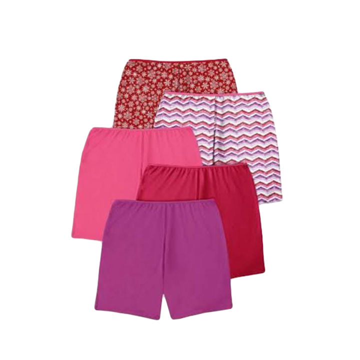 Ladies Plus Size Boxer Shorts - 100% Cotton, Comfortable Fit, Available in XL-XXXXL