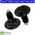 100W Ceramic Heat Emitter, Reptiles Ceramic Heat Lamp Bulbs for Reptile,Tortoise,Coop,All Pet Spend Winter Emitting Brooder Coop Heater for Amphibian Pet & Incubating Chicken Incubator by Electrica. 