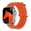 TW 28 Ultra Smart Watch  2 .1 IPS Display  BT Calling  Waterproof Flash Light Smart Watch. 