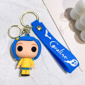【BIG SALE】 Horror Movie Child's Play Chucky Doll Key Ring PVC Keychain Pendant Figure Toys Dolls. 