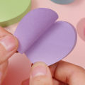 120 Sheets Heart-Shaped Post-It Note 50*43mm Cute Sticky Note School Stationery Supplies Office Tool. 