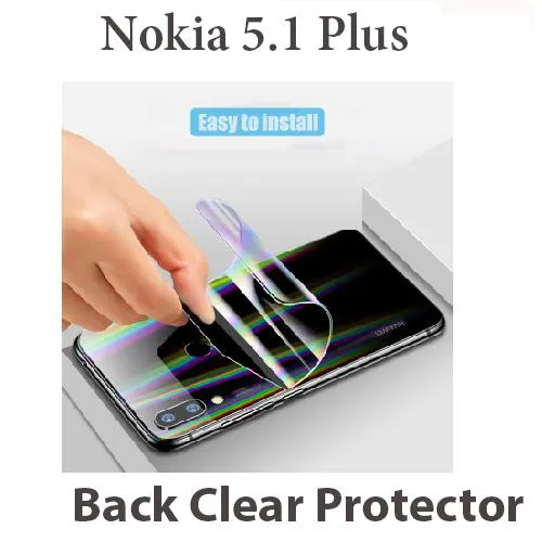 Nokia%205.1%20Plus%20Back%20Hydrogel%20Protector%20Clear%20Soft%20Film%20-%20Image%203
