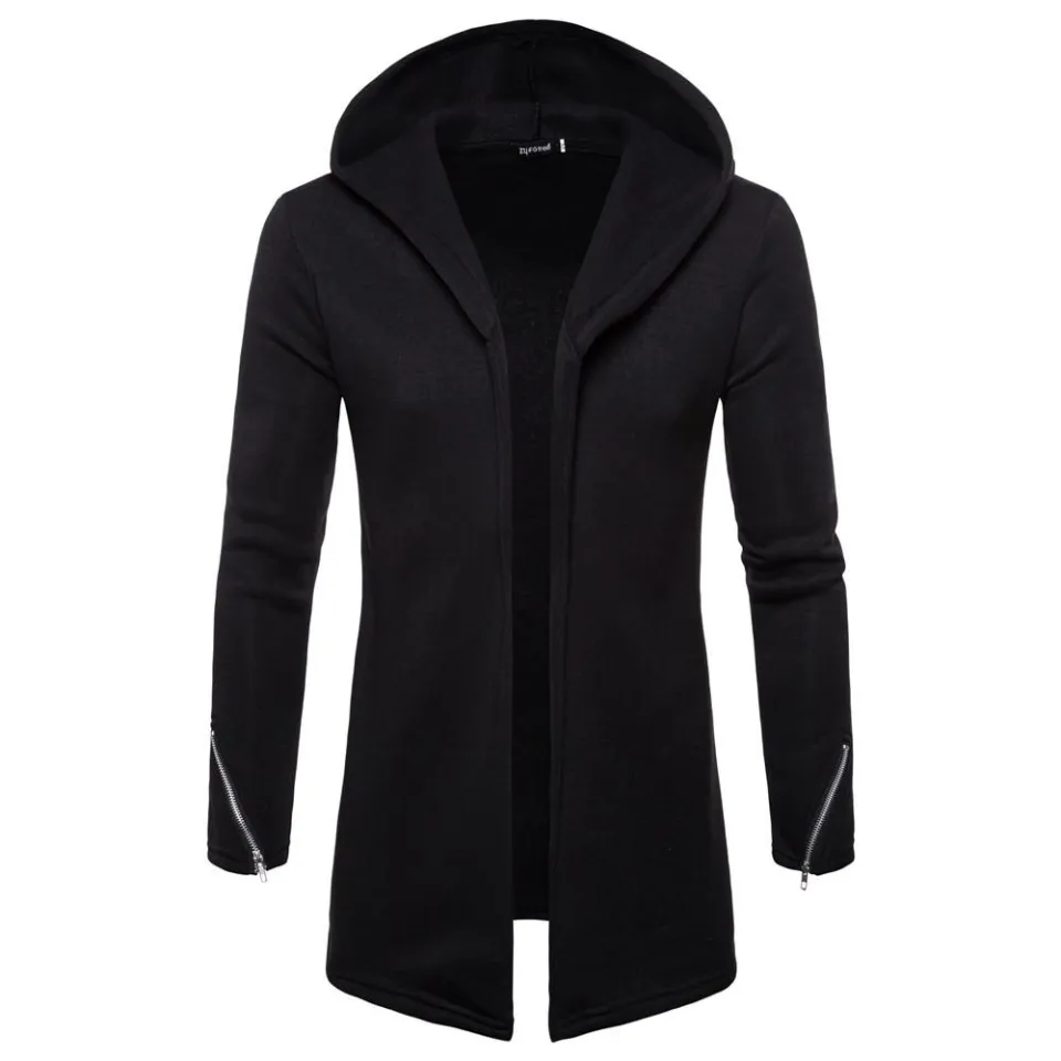 Hoodie and trench coat best sale