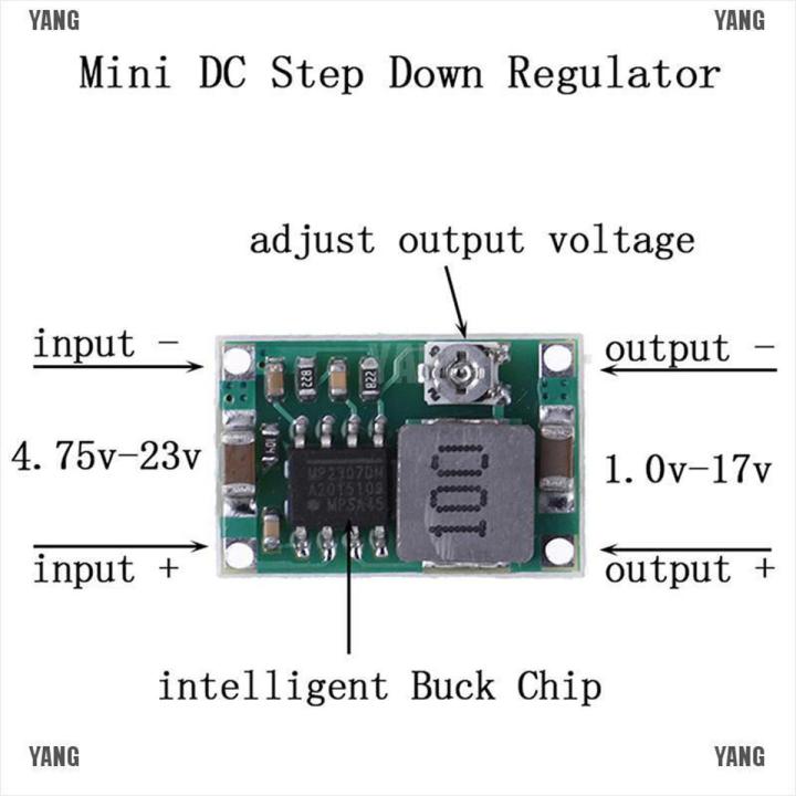 thumbnail interactive-video image 1 of Envistia 12V DC-DC Step Down Converter - 3.3V 3A 10W Waterproof Module 1 of 4