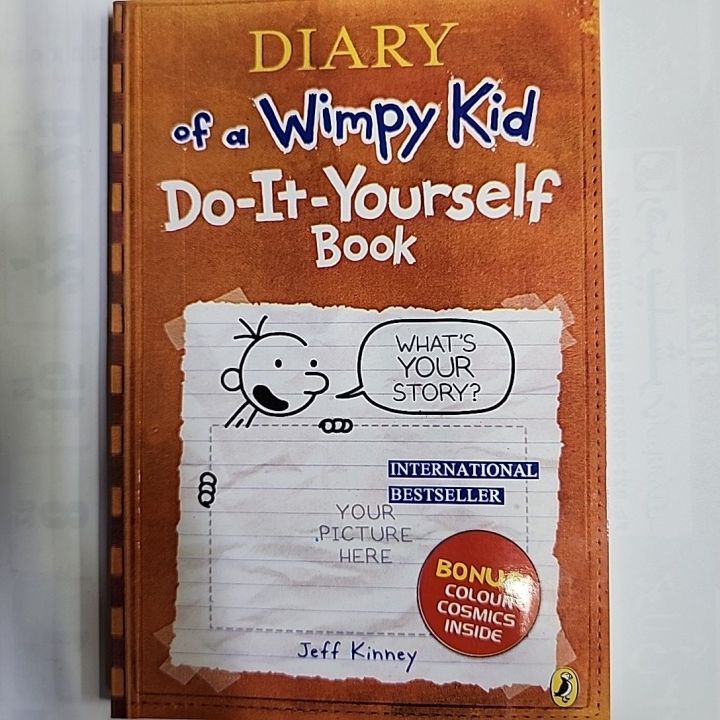 Diary Of A Wimpy Kid Do-it Yourself book by Jeff Kinny