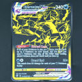 Hot 132540 HP Pokemon Anime Raichu Zacian Gold English Game Cards Metal Vmax Mega GX Game Collection Cards Toy Kids Holiday Gift. 