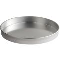 Silver Steel Pizza Pan Extra Large Size. 