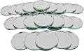 80-Pack Mini Mirror Circles, Glass Mosaic Tile Pieces for Home Decor, DIY Craft Projects,1.4 ( 3cm )-Inch Diameter. 