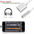ANOKA Lightning to 3.5mm 2 in 1 Earphone Audio Adapter For iPhone Charger Cable Mobile Phone Aux Dual Jack Splitter Headphone & Fast Charging Connector Converter. 