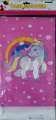 Unicorn Theme Table Cover - 108 cm by 180 cm - Table Cover - Pink Color - Girls Theme. 