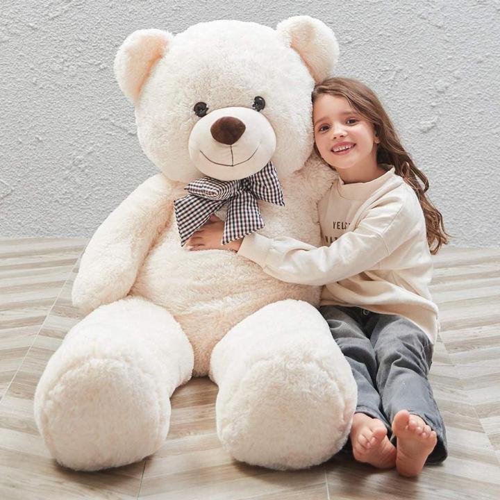 6 feet Teddy Bear for Girls Soft Stuffed Lovable Hugable Non Toxic Fabric Cute Teddy Bear for Birthday Anniversary Valentine Gift Teddy Bear Daraz.pk