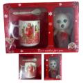 Gift pack Teddy Bear With Mug Love Life Set Best Gift Set - Red. 