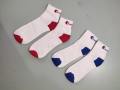 Men's 3-Pack Double Dry Moisture Wicking No Show Ankle Socks. 