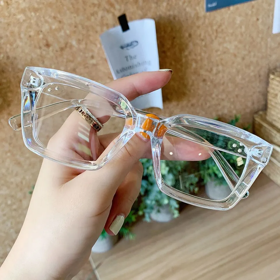 Original White Transparent Glasses For Girls