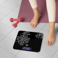 Tempered Glass Electronic Digital Body Weight Scale, Bathroom Scale 180 KG with LCD Display Weight Machine. 