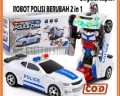 Transformer Mini Police Robot Car Toy For Kids. 