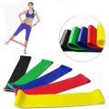 1 PCS RESISTANCE ELASTIC BAND EXERCISE YOGA BELT RUBBER FITNESS TRAINING STRETCH SPORT. 