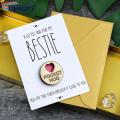 This would be the best gift for anyone. You can write your name and the name of the recipient on the back of the card to make it a meaningful and personalized gift. 