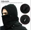 Ski Mask Mastery Double layer Fleeces Hood Full Face Head Protector. 