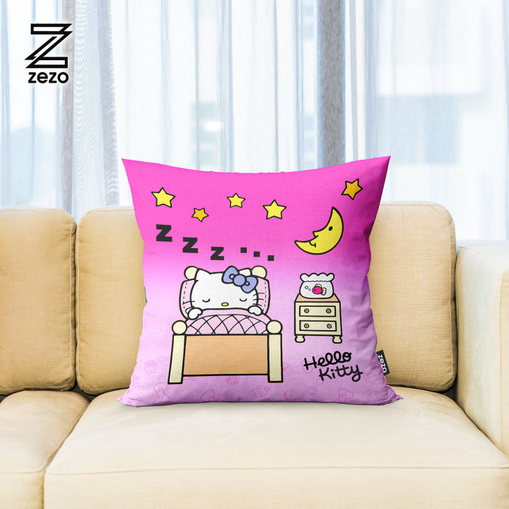 Hello Kitty Cushion Pillow Cover | 15 x 15 Inches | Adorable ...