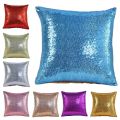 Magic Reversible Sequin Cushion Filled With Ball Fiber Polyester - Random Colors. 