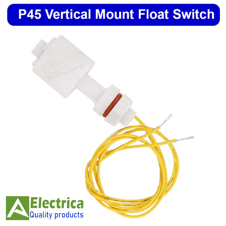 Open Float Switch Liquid Level Float Switch Pool Tank 45mm Normally Open Vertical Mount ...