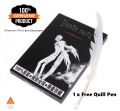 Death Note Notebook Deathnote Notebook Anime Set Leather Journal diary with free feather pen. 
