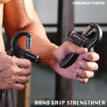Adjustable Hand Grip Power Exerciser 10–60kg – Forearm Wrist Strengthener Hand Gripper for Gym & Home Workout. 