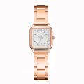 New Fashion Luxury Square Watches Women Quartz Bracelet Watches Ladies Dress New Wristwatch Rose Gold Clock Relogios. 