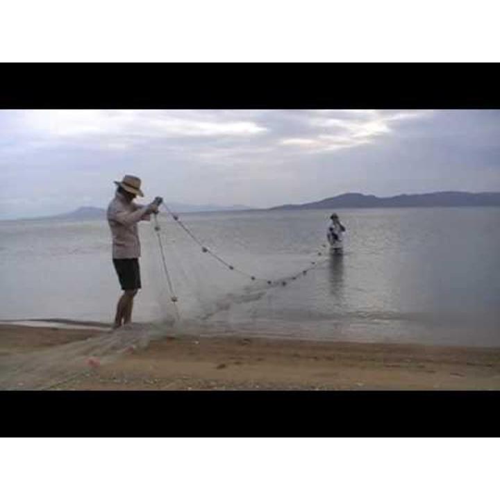 High-Quality 195D/3 Nylon Fishing Net – 50MD Mesh Size – Available in 90 Yard & 100 Yard Length