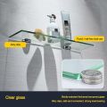Floating Straight shelves for bathroom and kitchen and Glass Shelf For Storage racks for living room. 