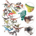 Dinosaur Statue Highly Simulated Multicolor Jurassic Dinosaur Sculpture Desktop Decor. 