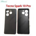 BLKNAIM  for Tecno Spark 10 Pro /Tecno Spark 10 real machine open case matte black case black all inclusive phone case in stock. 