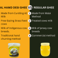 Al Hamd Desi Ghee | 100% Pure & Organic Desi Ghee |  01 Kg Basket. 